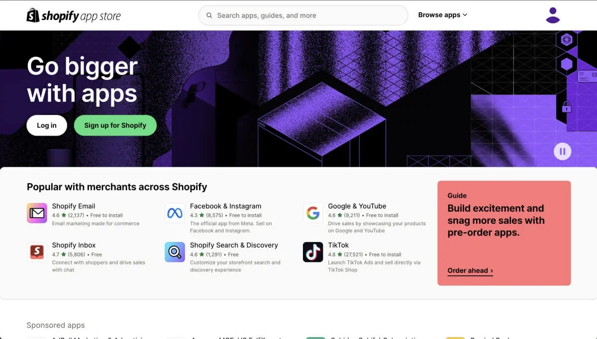 Shopify App Store