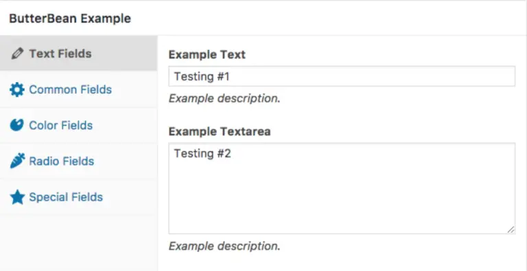 ButterBean is a groupable custom field management plug-in similar to WooCommerce product attributes.