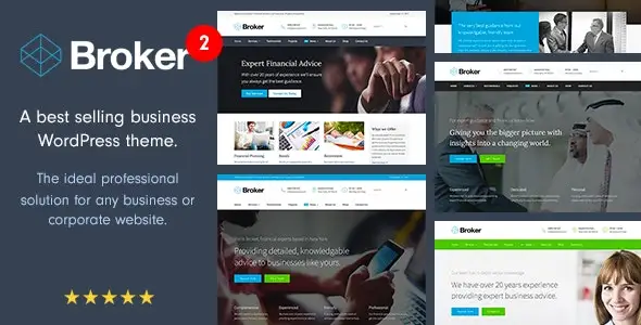 Broker – WordPress business and financial industry theme